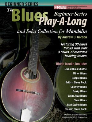 cover image of Blues Play-A-Long and Solo's Collection Beginner Series Mandolin